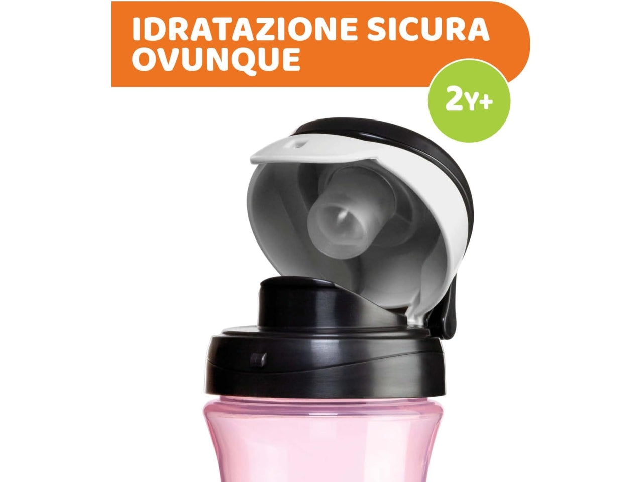 Tazza kids di colore rosa 24 mesi