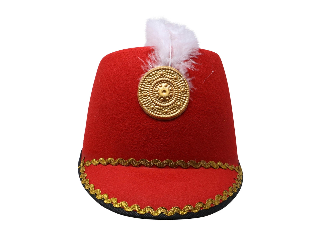 Cappello majorette rosso per bambini