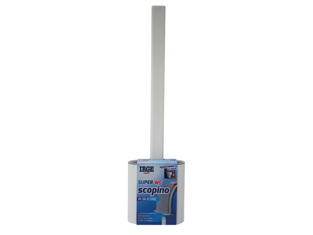 Scopino wc silicone stretto 9,5x4cm