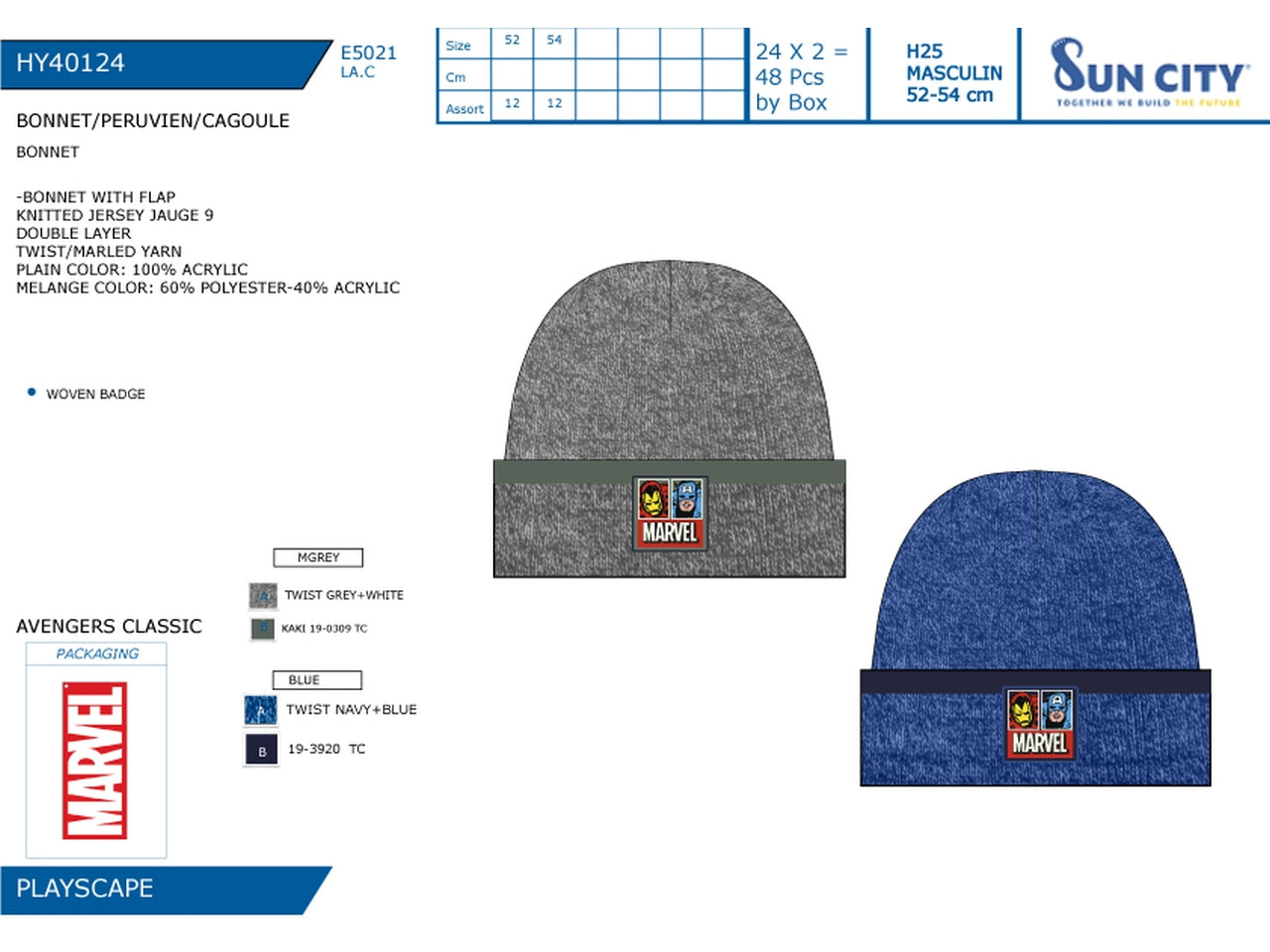 Avengers cappello