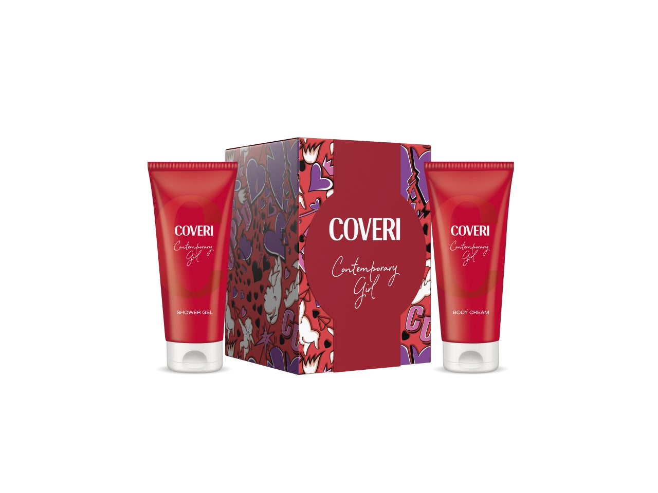 Coveri set girl con shower gel 200 ml e body cream 200ml