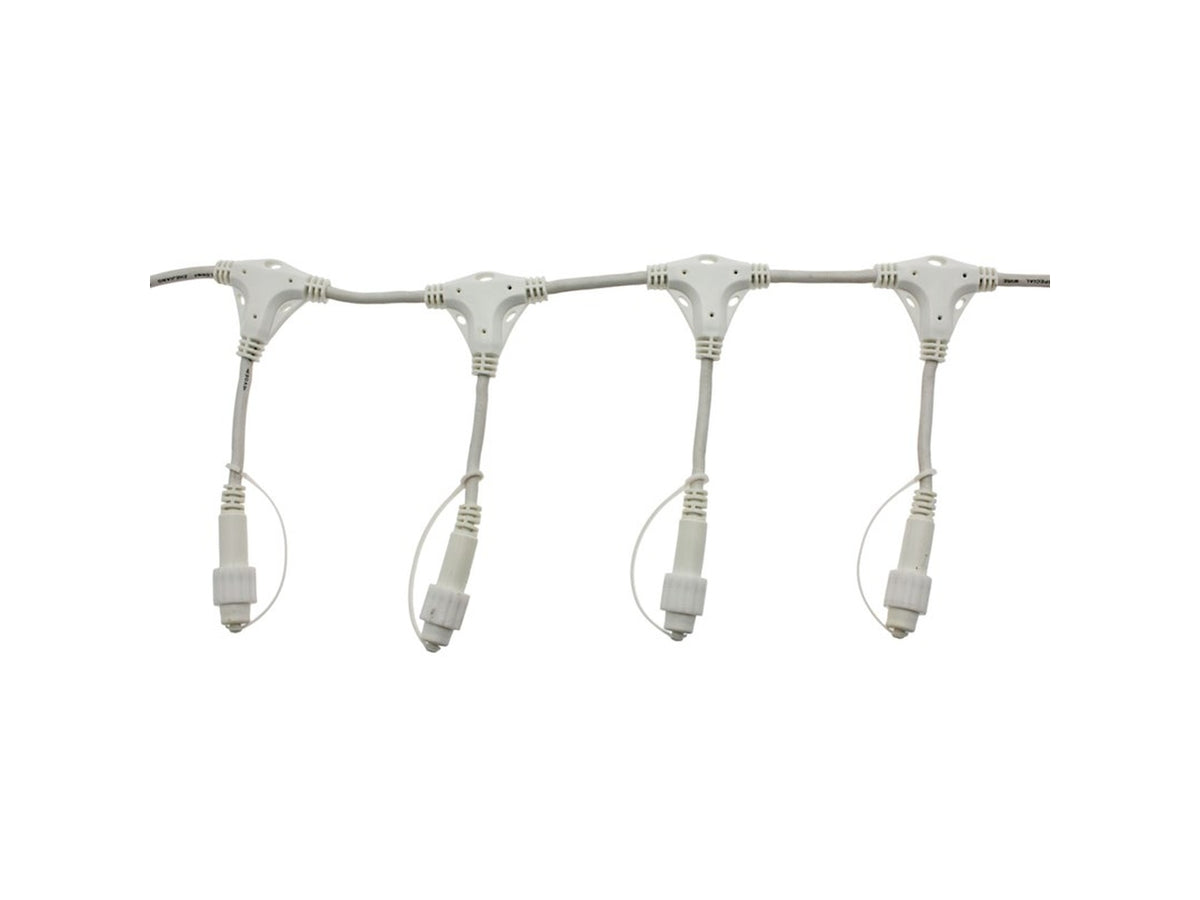 Cavo principale connettore 8 calate IP67 1mt bianco