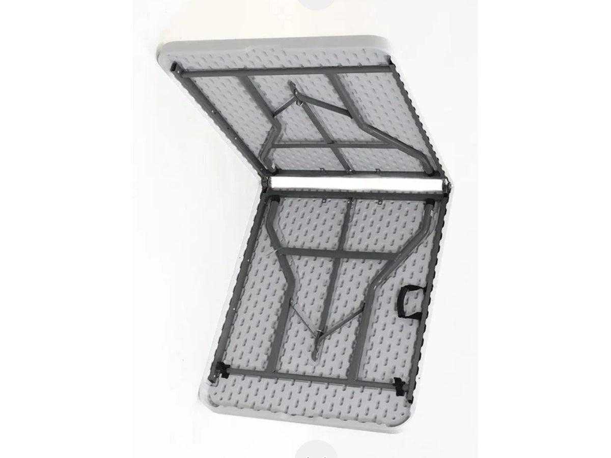 Tavolo catering pieghevole rettangolare 240x74x74cm