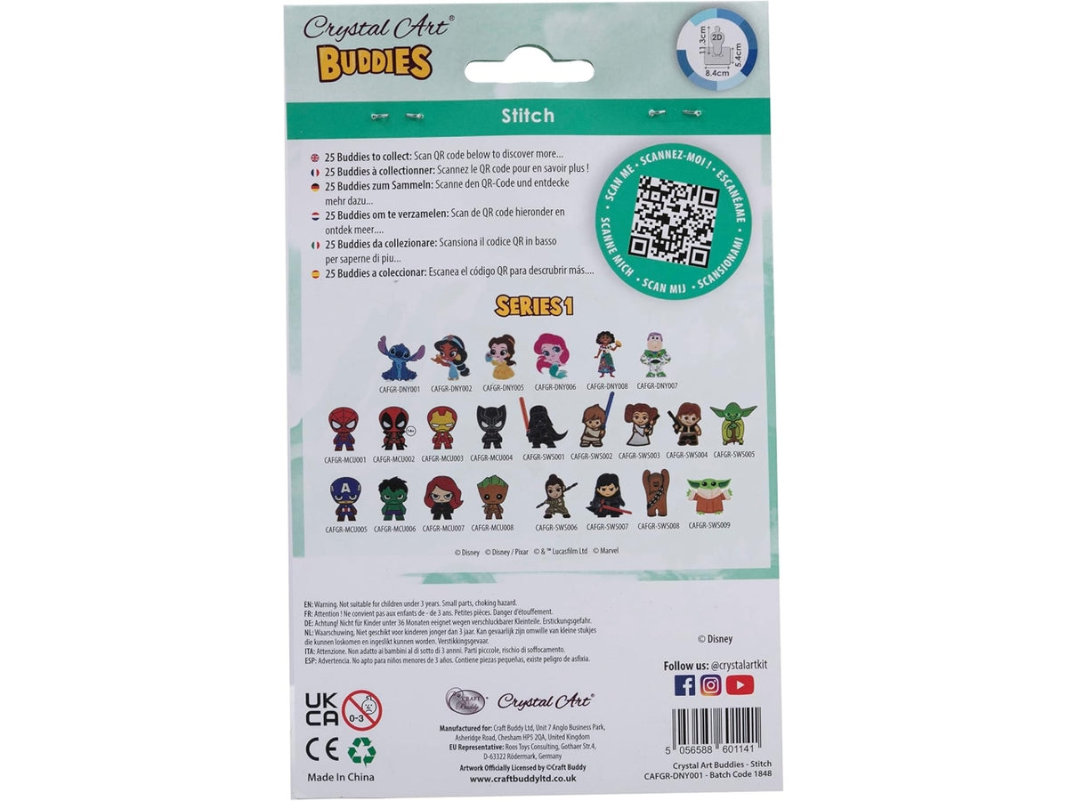 Stitch crystal art buddy