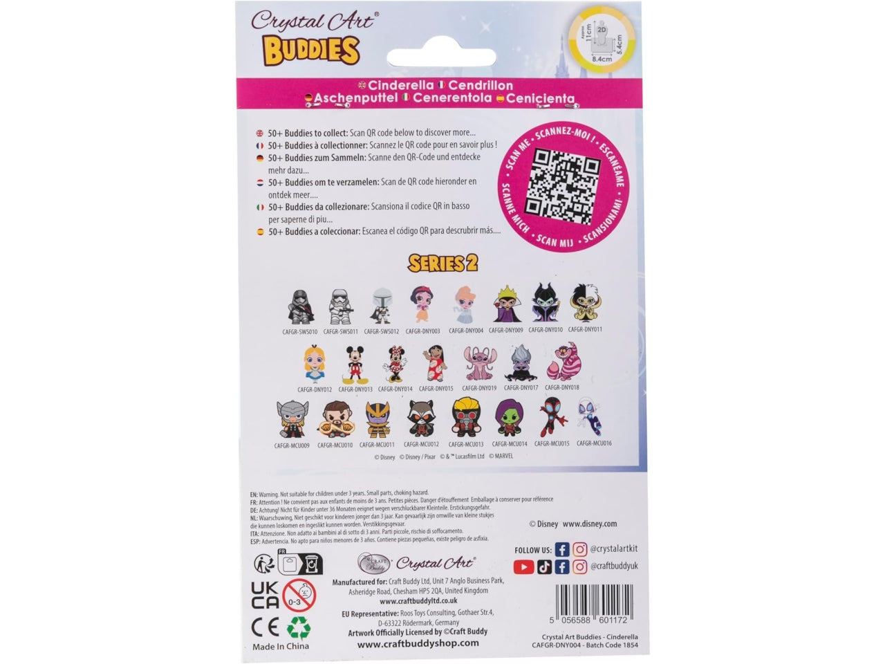 Cenerentola crystal art buddy