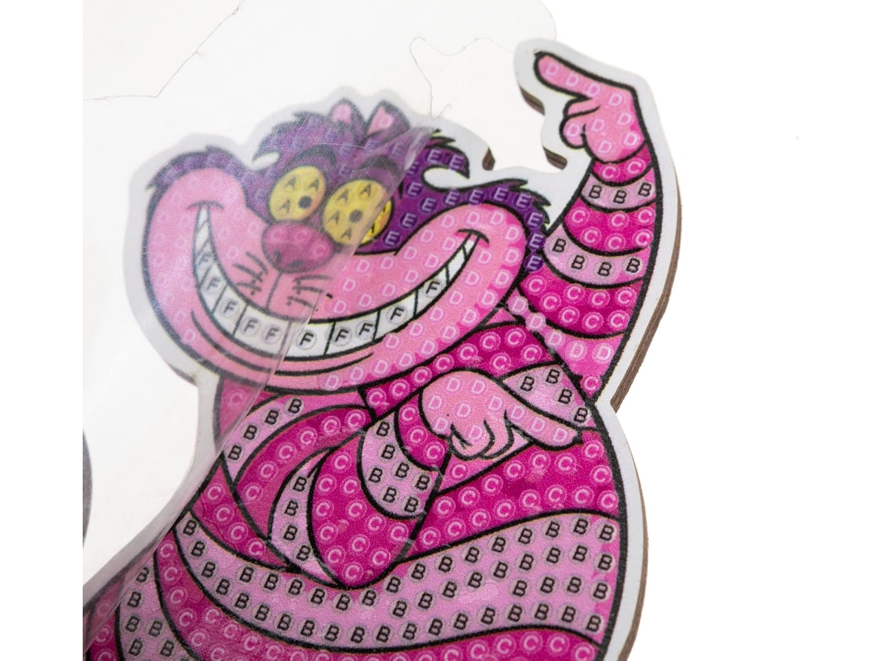 Cheshire gatto, crystal art buddy