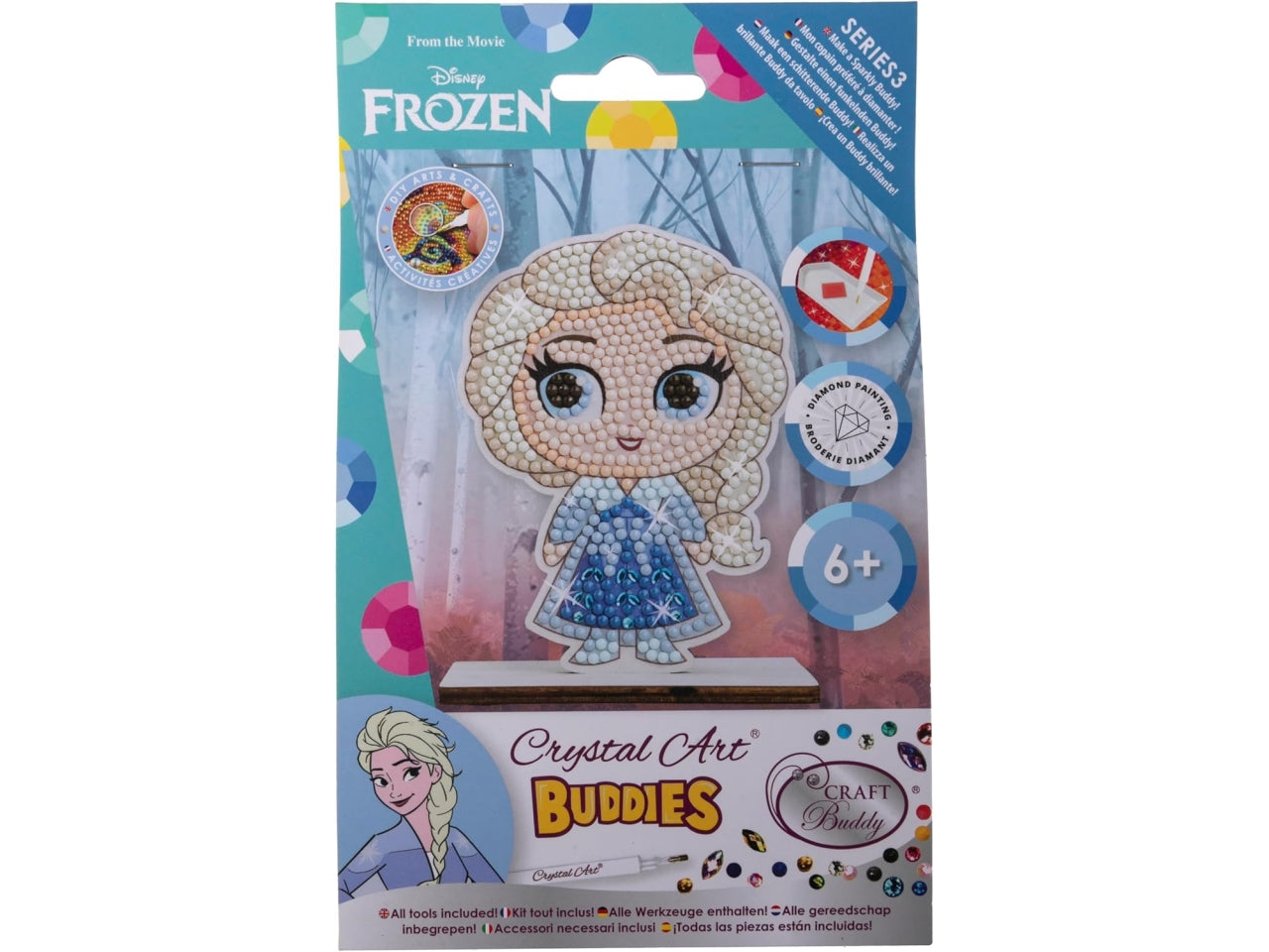 Elsa crystalart buddy