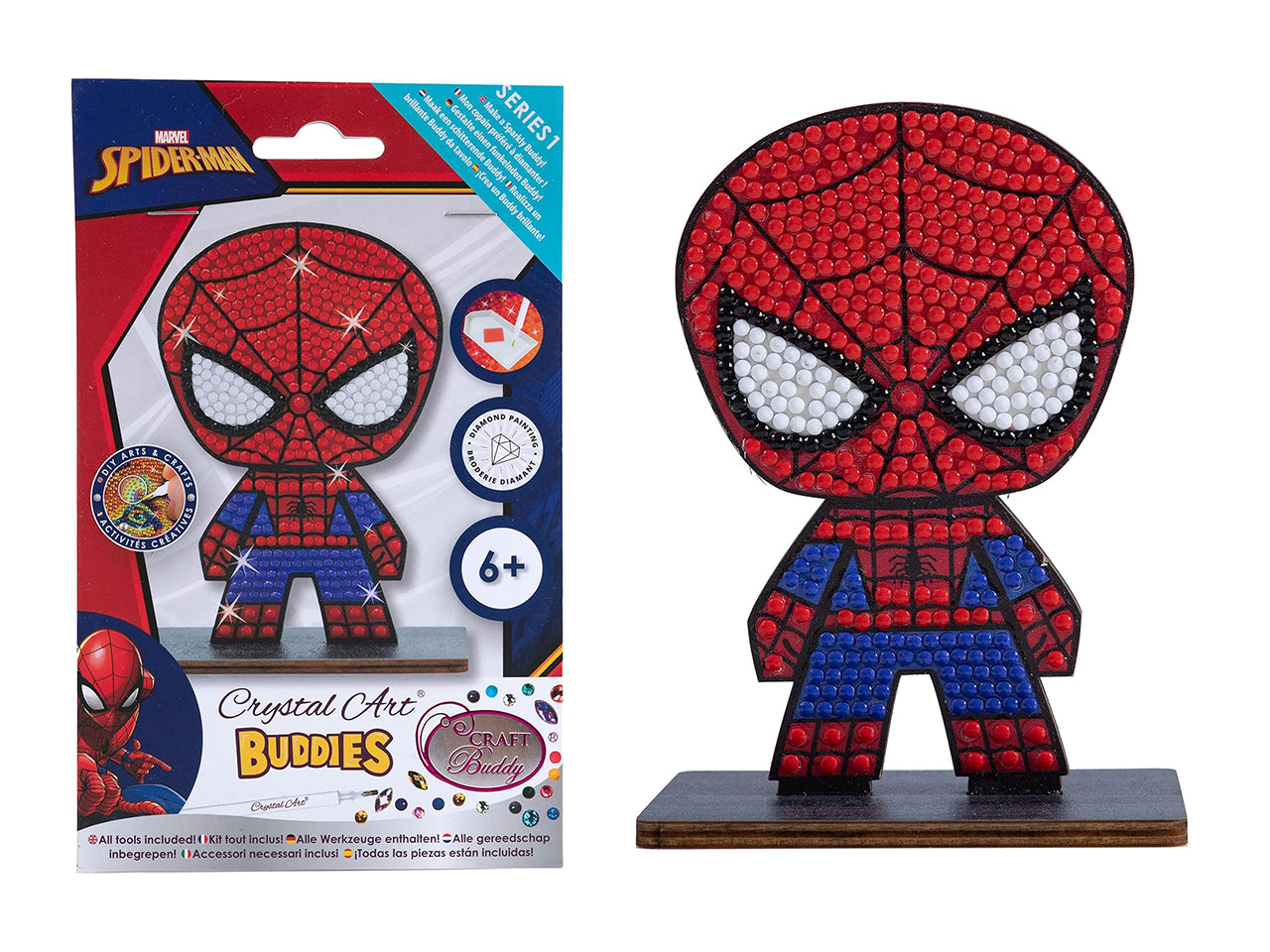 Spiderman crystal art buddy