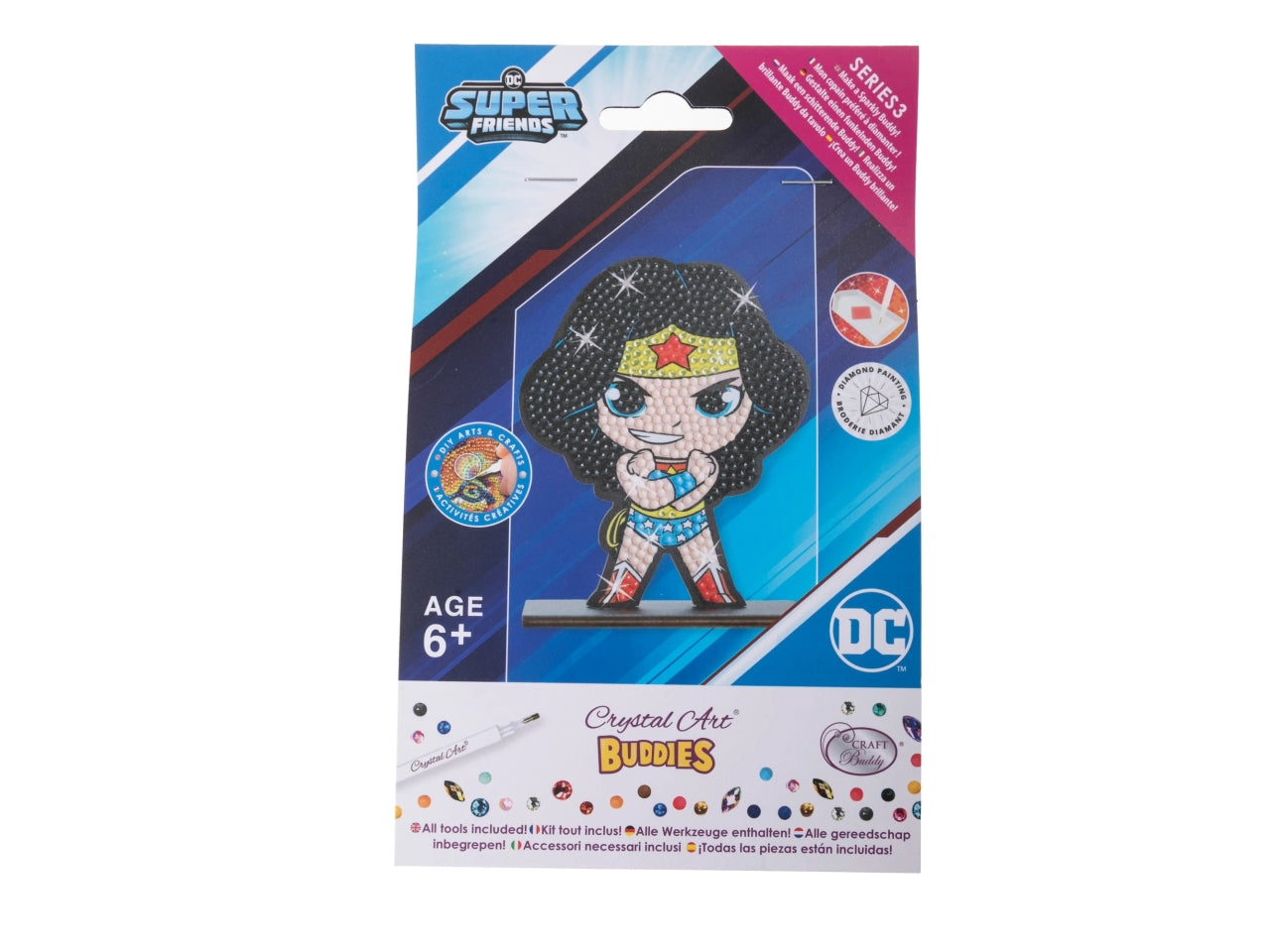 Wonder woman, crystal art buddy