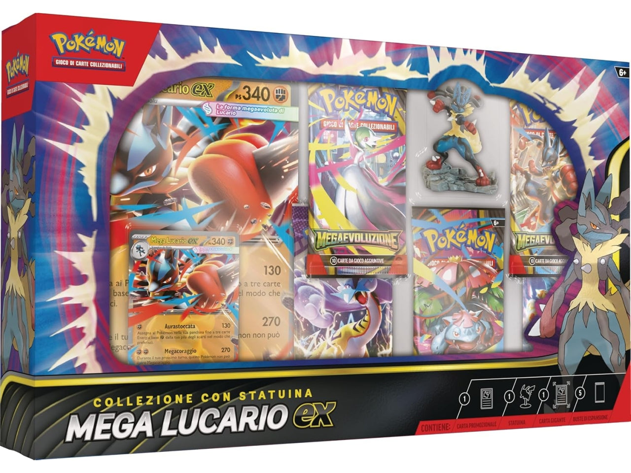 Pokemon Collezione con Statuina Mega Lucario-EX £