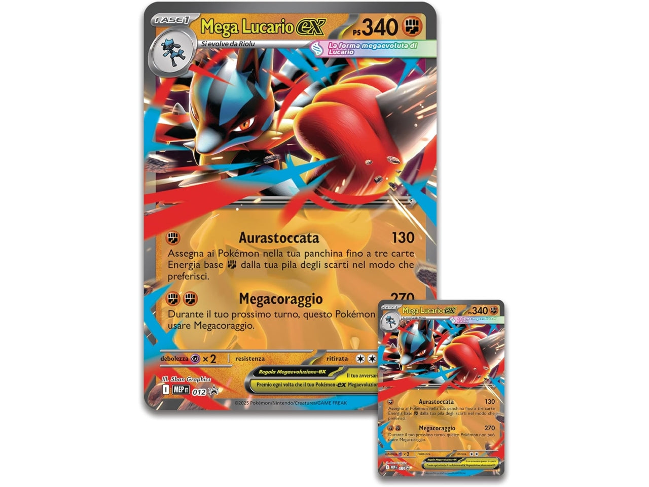 Pokemon Collezione con Statuina Mega Lucario-EX £