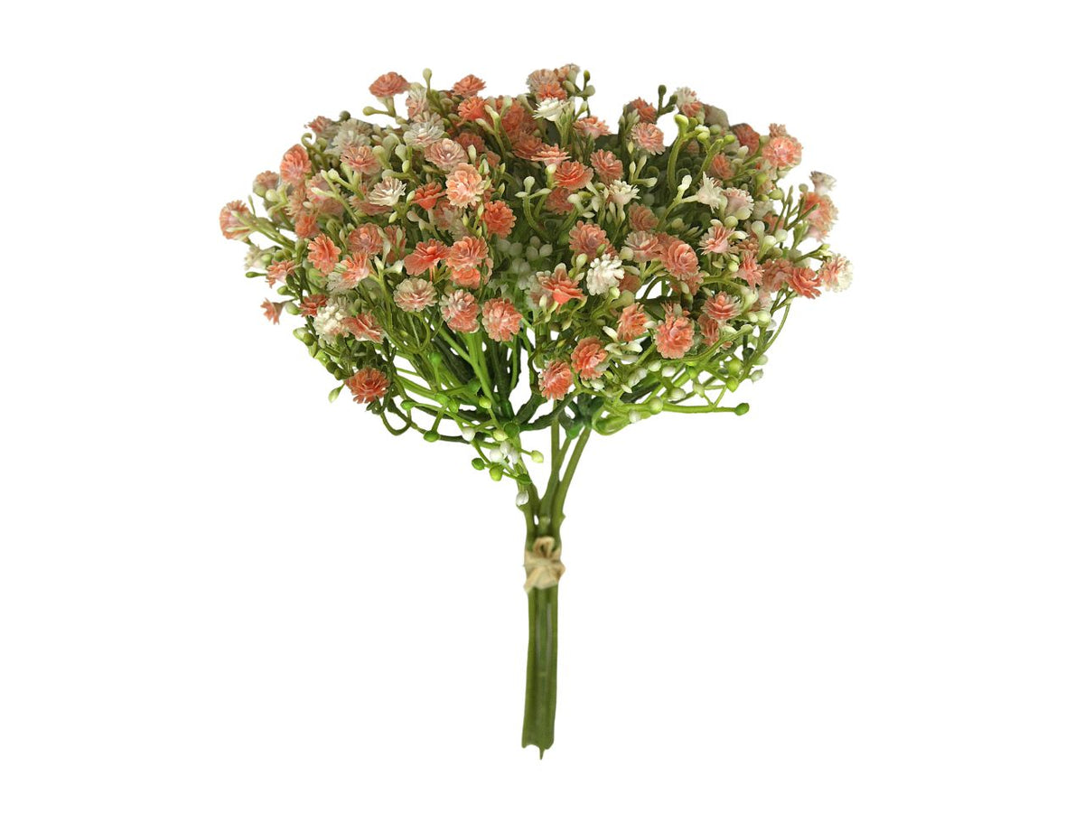 Mazzetto di gipsophila 19xh.32cm rosa scuro