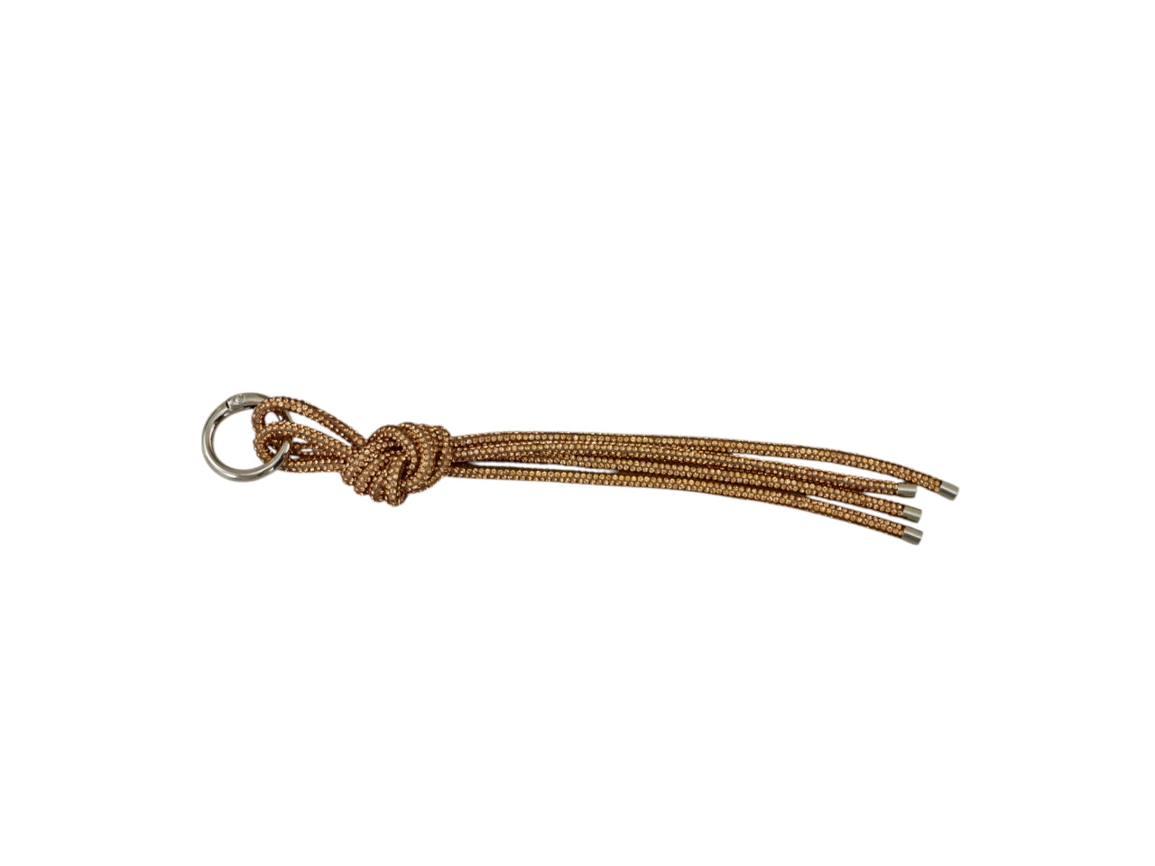 Laccio strass intrecciato 17cm oro