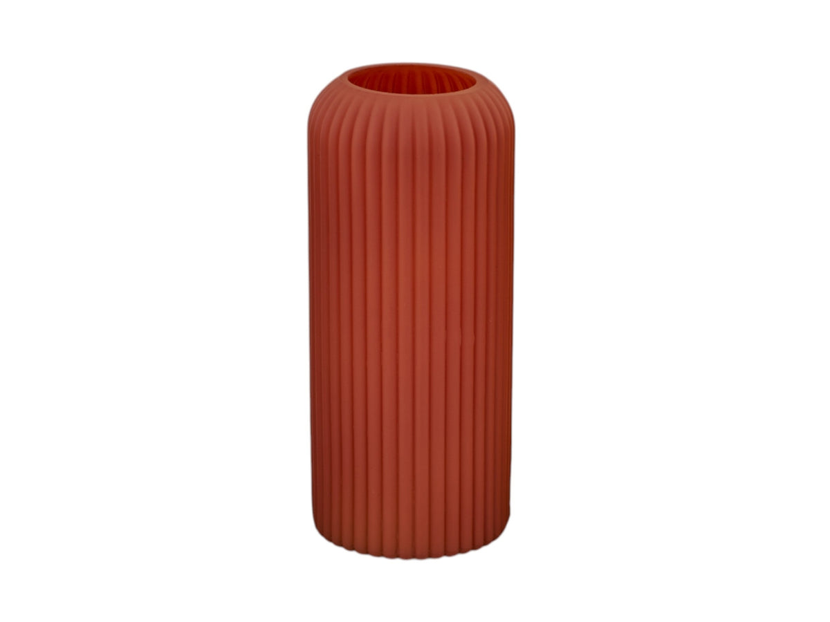 Matt vaso cilindro 8,7xh.20cm ruggine