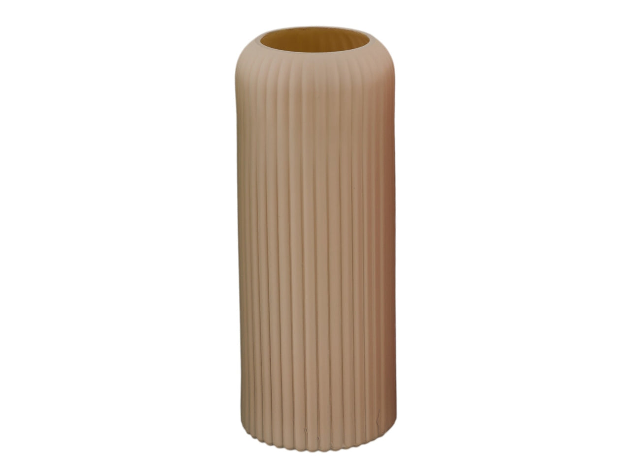 Matt vaso cilindro 10xh.25cm tortora