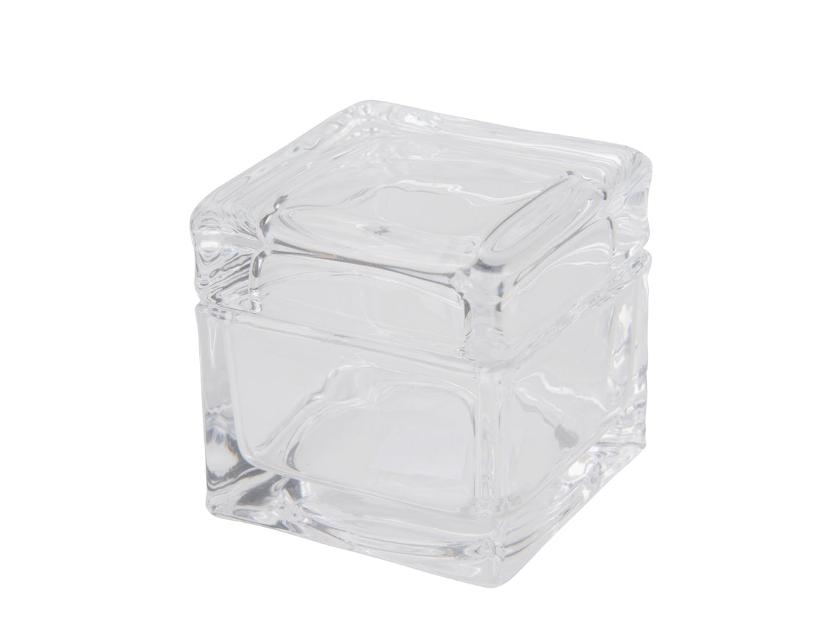 Crystall scatolina in vetro 5x5x5cm