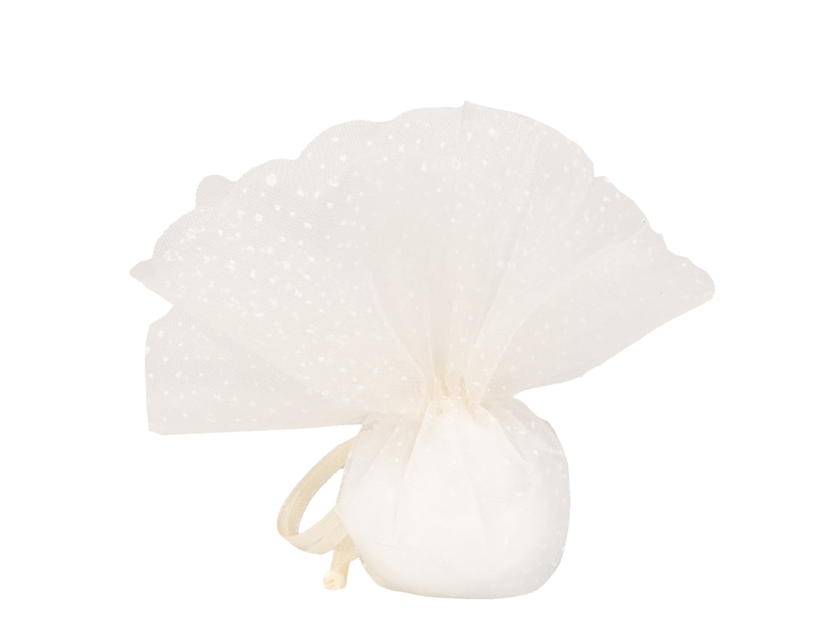 Spuma sacchetto pois 2 veli diametro 25cm crema