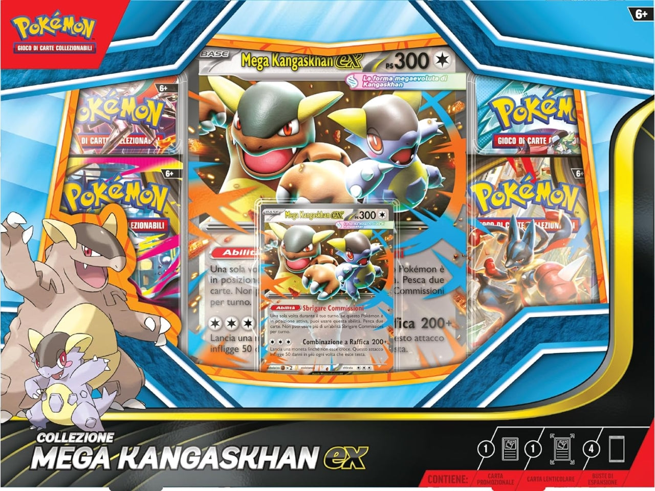 Pokemon collezione mega Kangaskhan