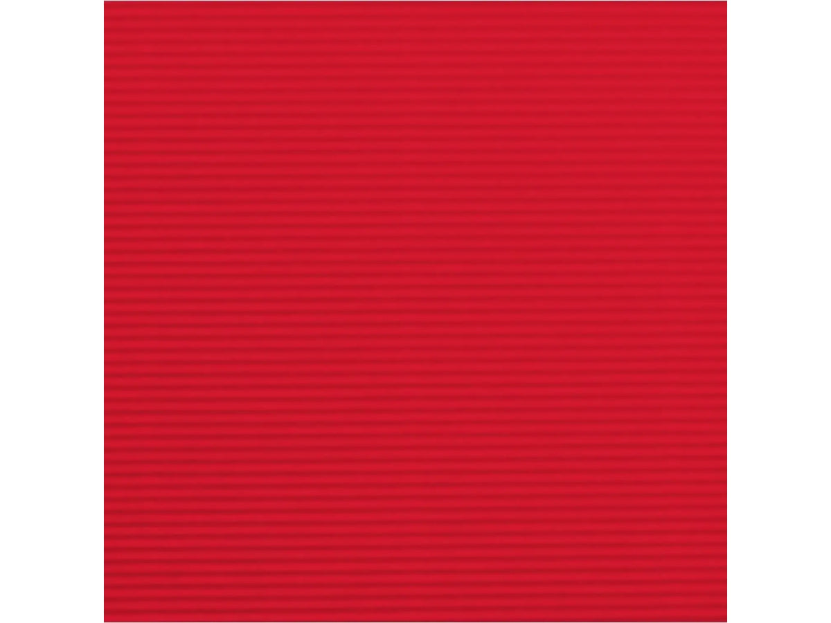 Cannetè cartone ondulato 230gr 50x70cm rosso
