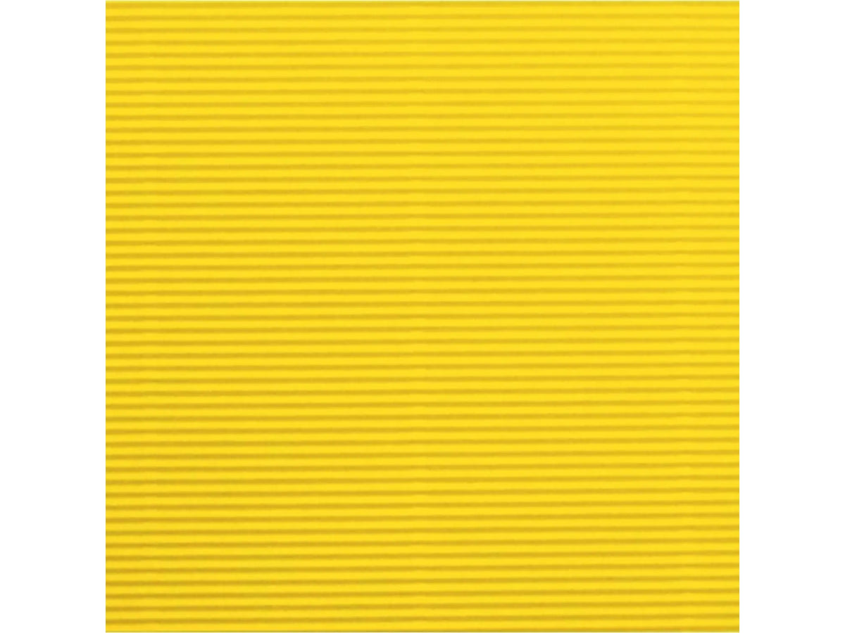 Cannetè cartone ondulato 230gr 50x70cm giallo