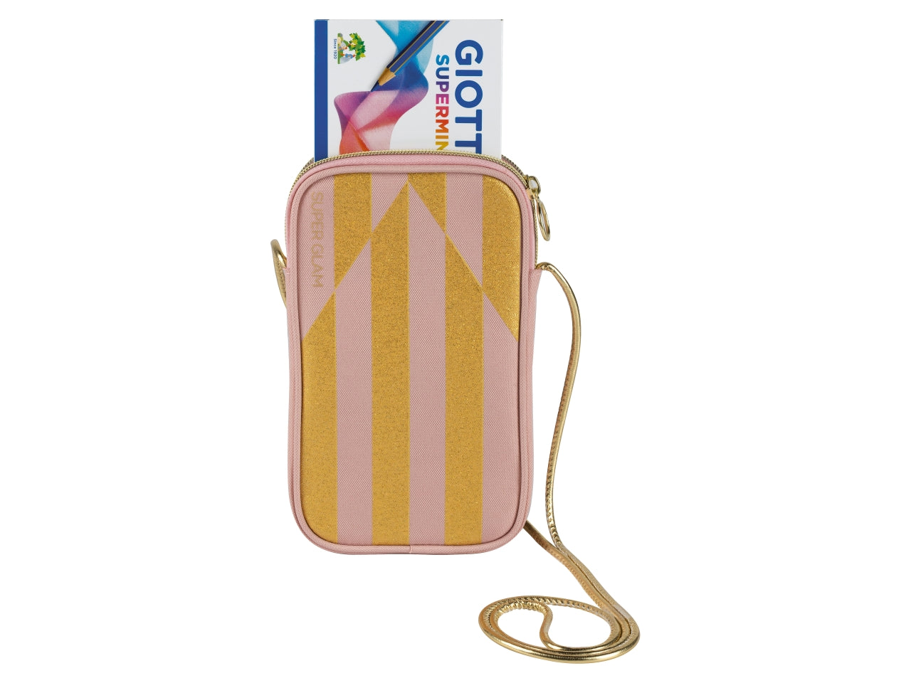 Nuova GIOTTO pochette superglam allâinterno 12 pastelli Giotto Supermina