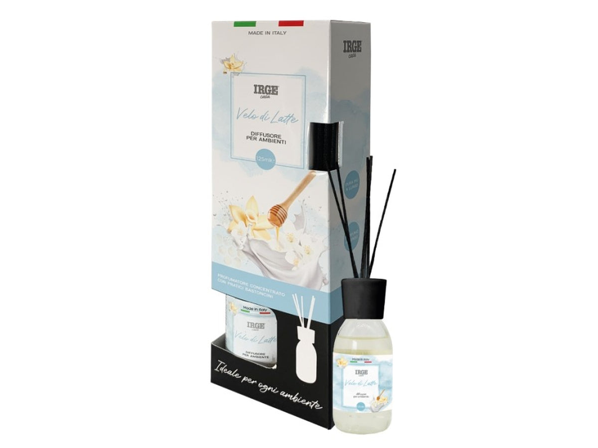 Cdv diffusore Irge ambiente 125 ml latte con bastoncini $