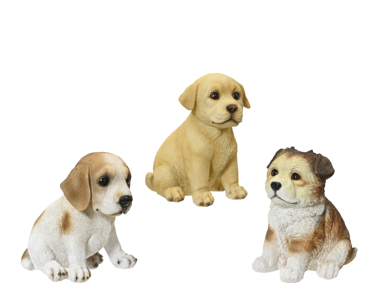 Cagnolino 3 assortiti 13x17xh.17cm