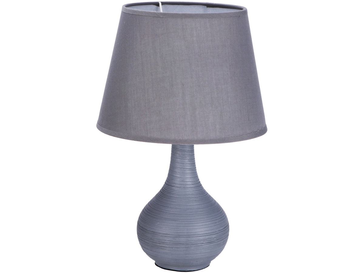 Lampada da tavolo in ceramica d.25xh40cm, 3 varianti di colore