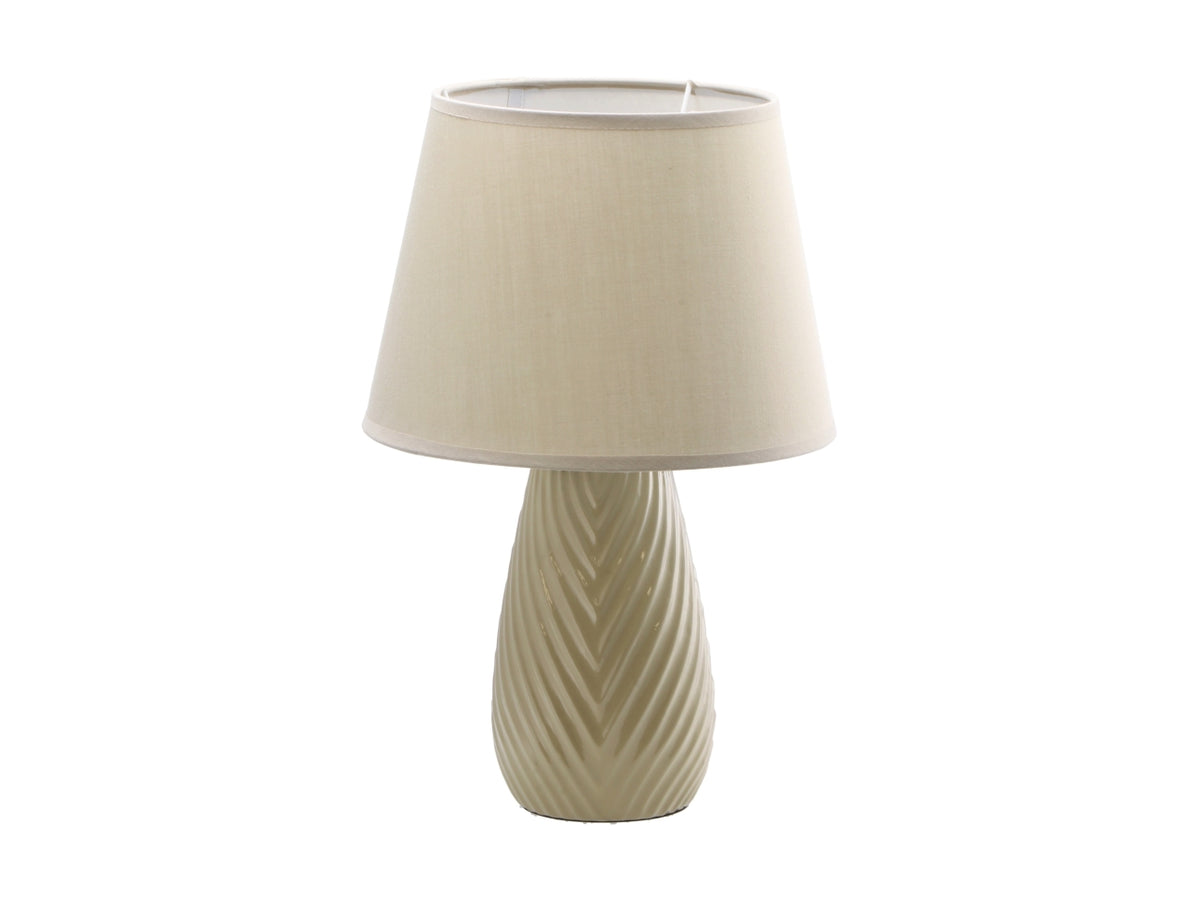 Liora lampada da tavolo in ceramica d.25xh39cm, 3varianti di colore