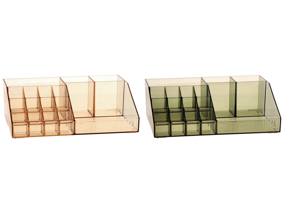 Organizer da tavolo 25x17xh8cm, 2 colori assortiti