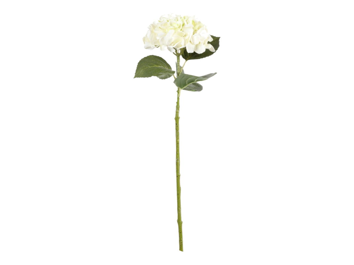 Ortensia ramo 82cm bianco