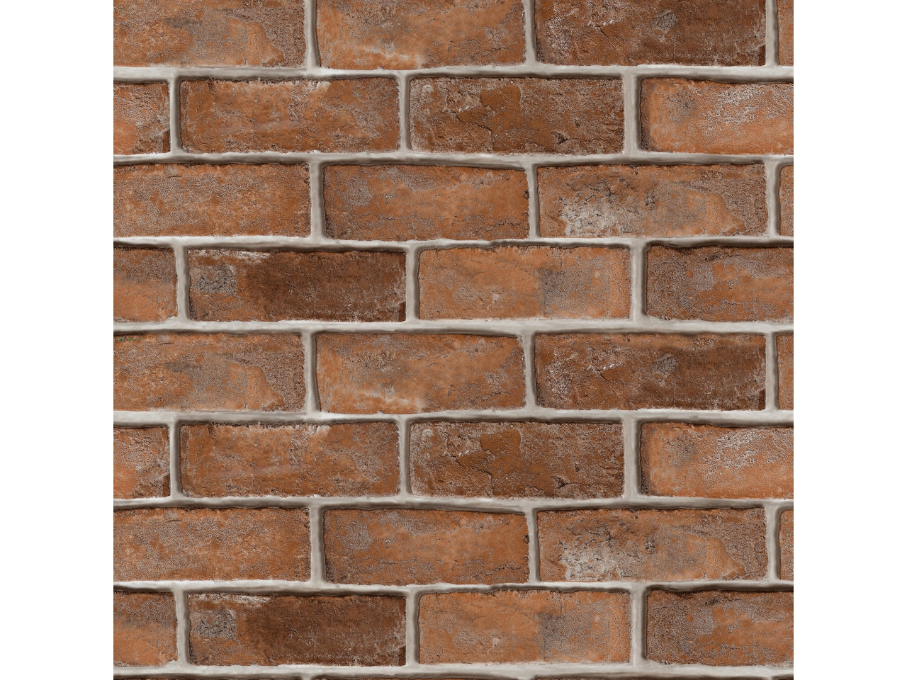 Habita decorazione adesiva di design da parete 60x280cm effetto muro marrone