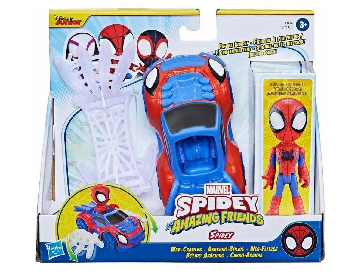 Spidey veicolo con personaggio e accessori ast $