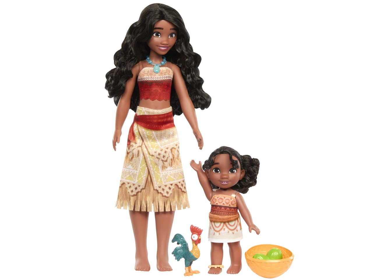 Disney princess Oceania 2 bambola con sorellina