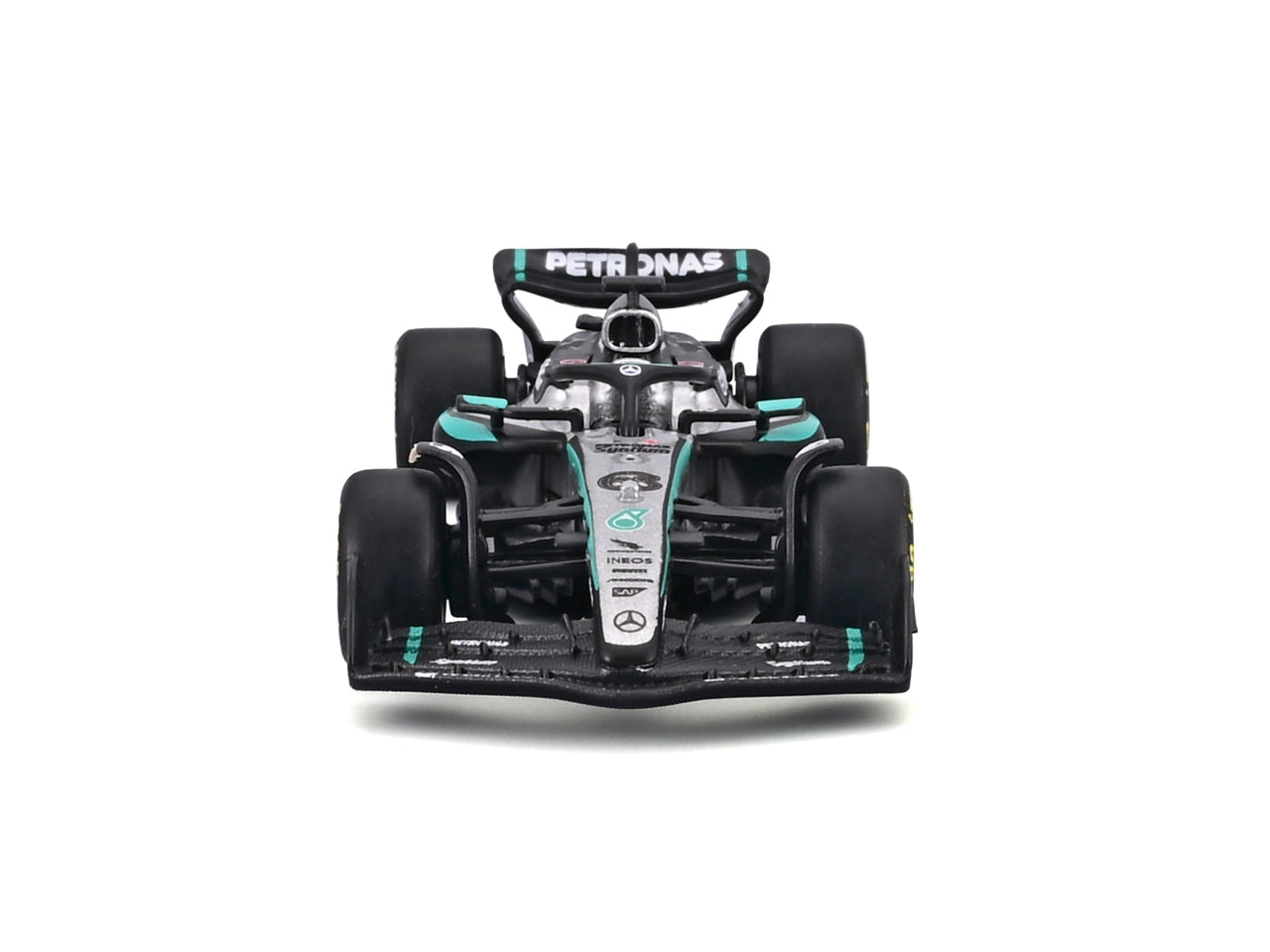 Auto F1 Ferrari W16 Mercedes-Amg 2025 George Russell scala 1:64