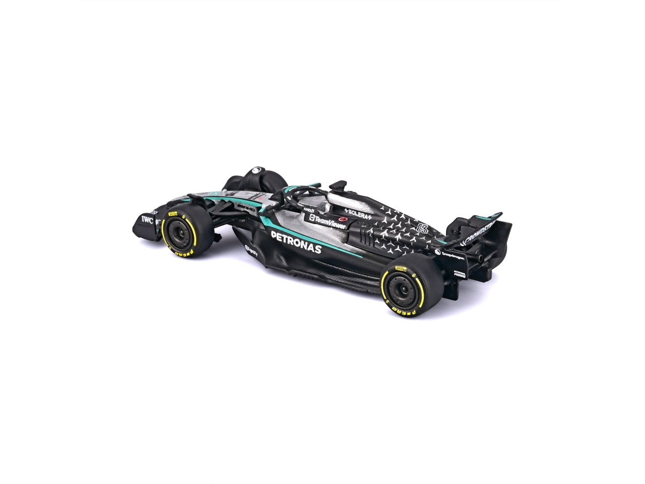 Auto F1 Ferrari W16 Mercedes-Amg 2025 George Russell scala 1:64