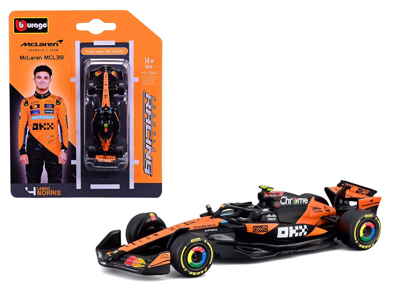 Auto F1 Ferrari Mcl 39 Mclaren 2025 1:64
