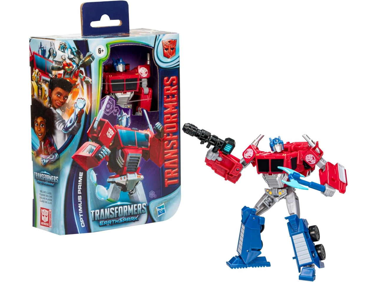 Transformers Earthspsrk Deluxe Otimus e Thrash $
