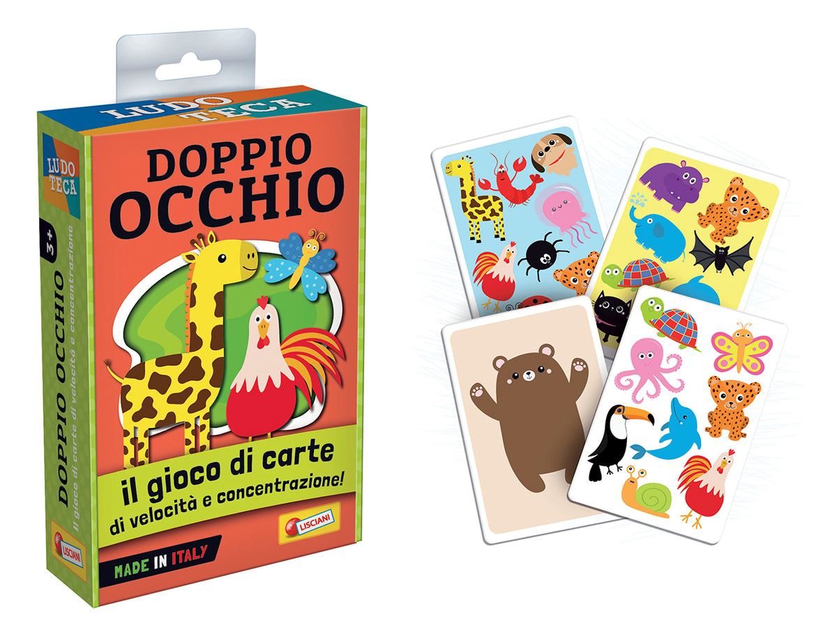 Ludoteca le carte dei bambini Doppio Occhio