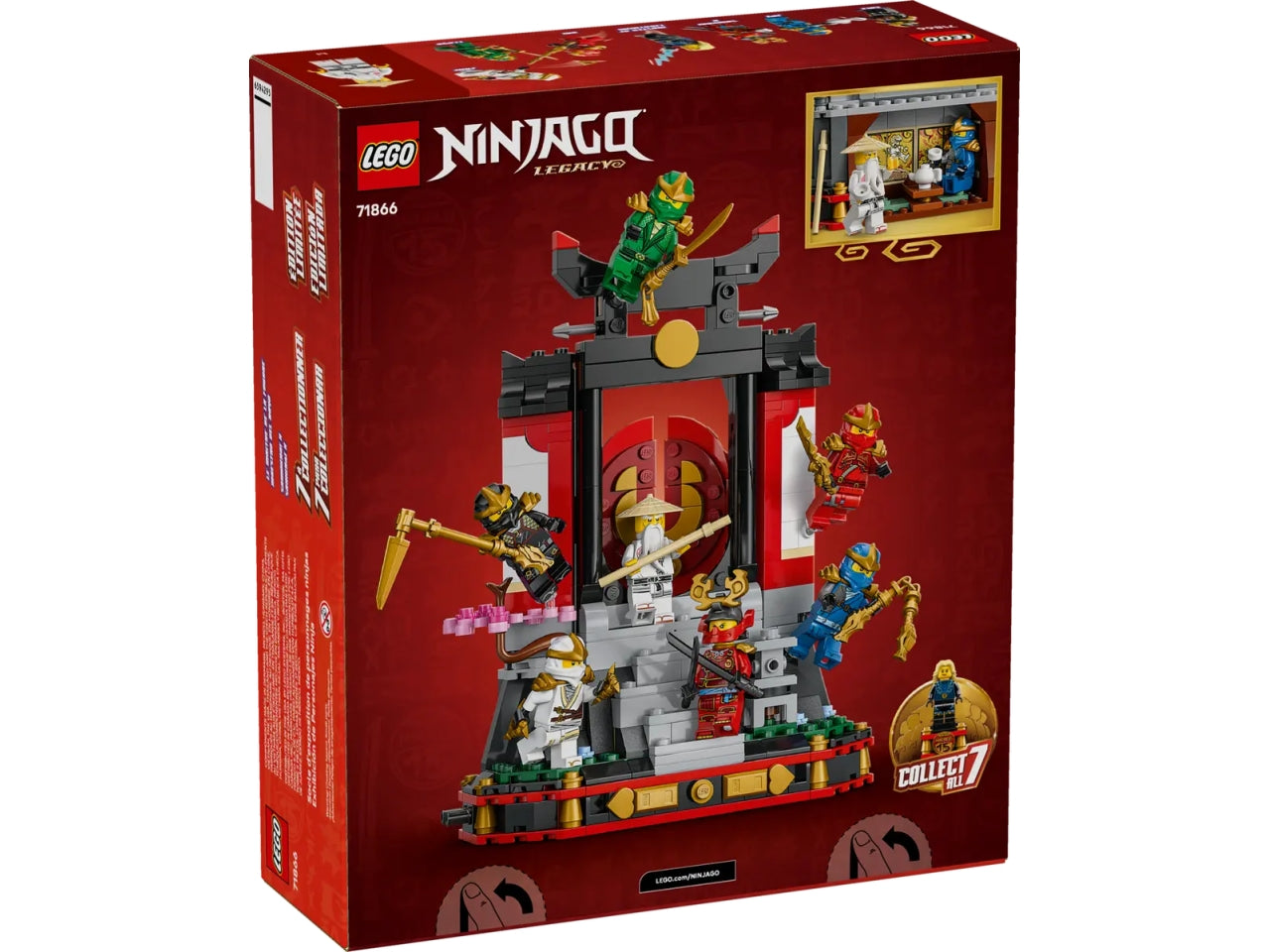 Lego Ninjago Display personaggi Ninja # 15° anniversario