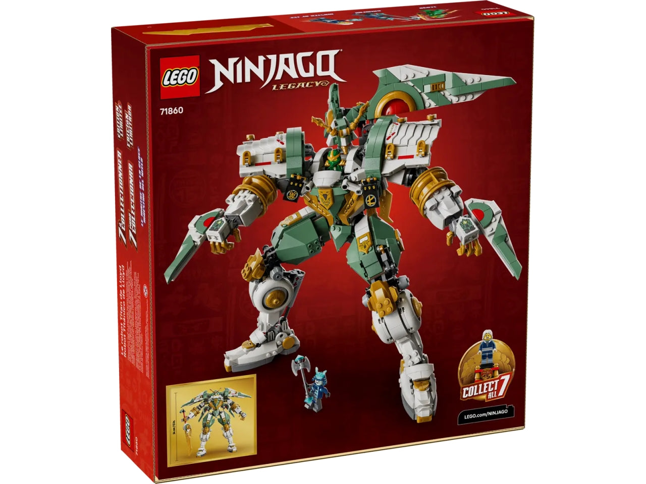 Lego Ninjago Mech Titano di Lloyd-15° anniversario
