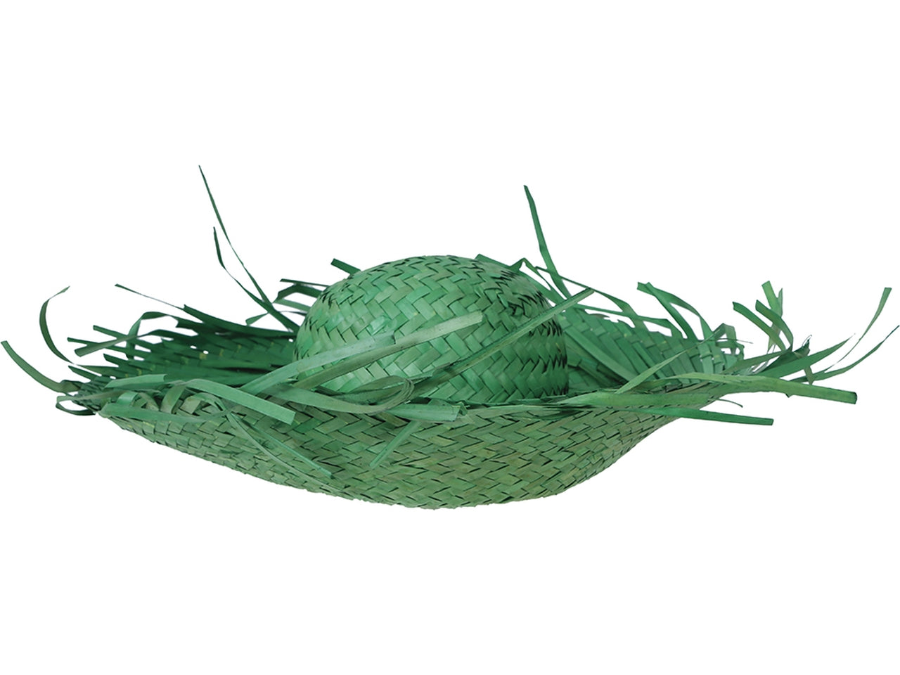 Cappello in paglia verde