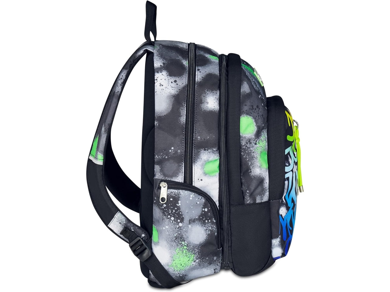 Zaino scuola dual detach sevensprint paint boy