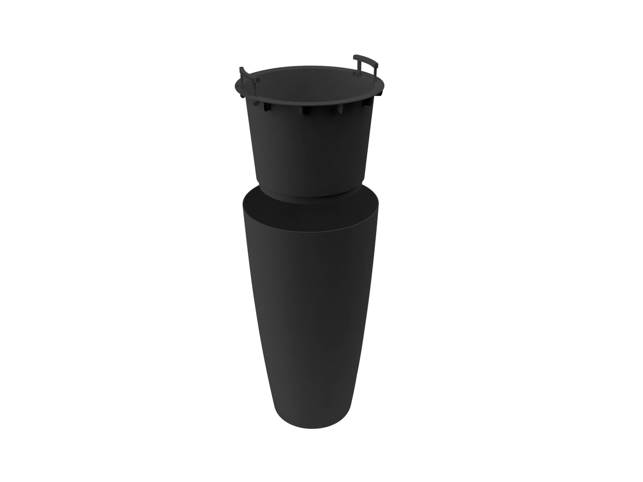 Vaso Style 38xh.85cm Antracite