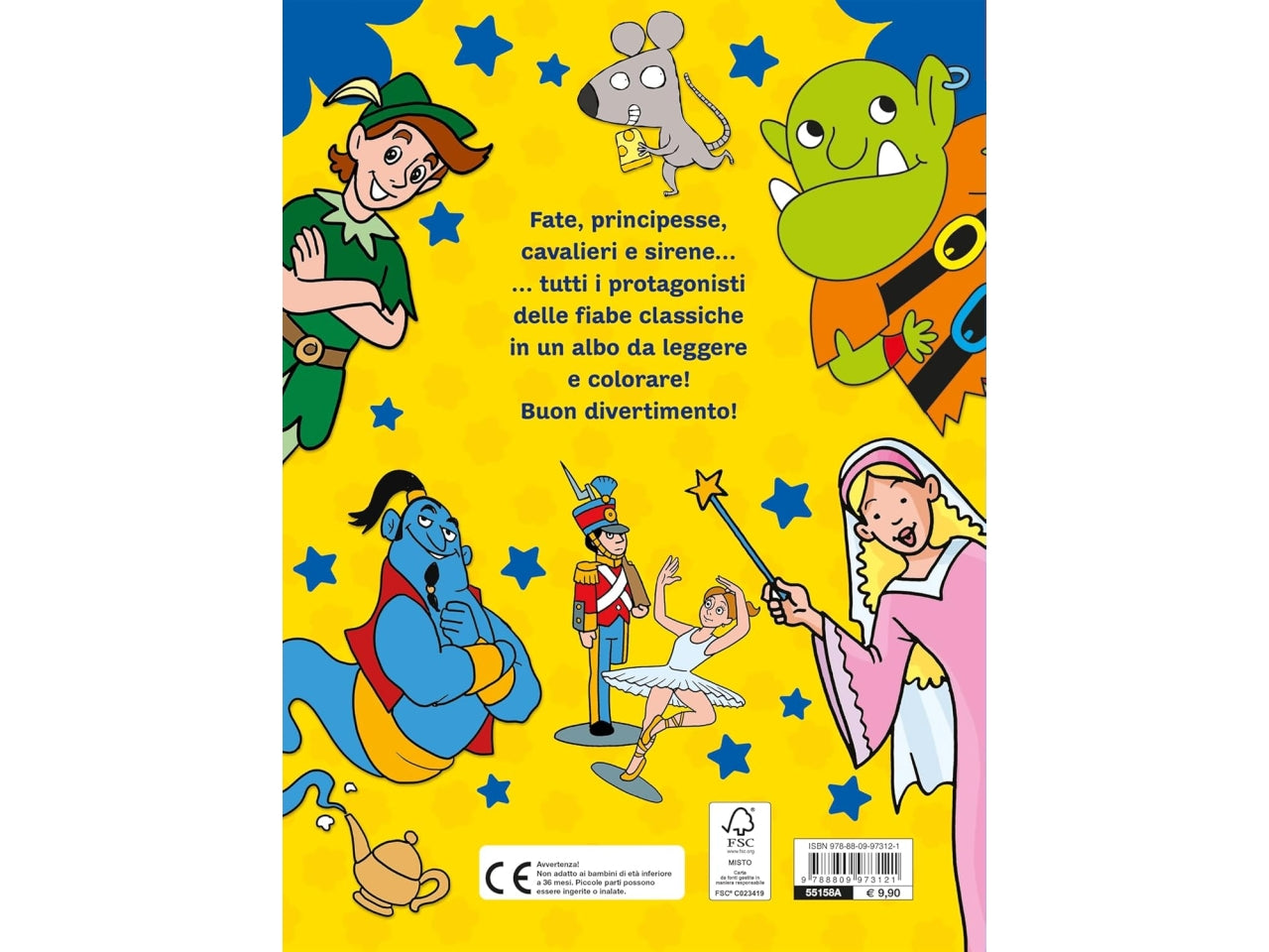 Tante fiabe da leggere e colorare