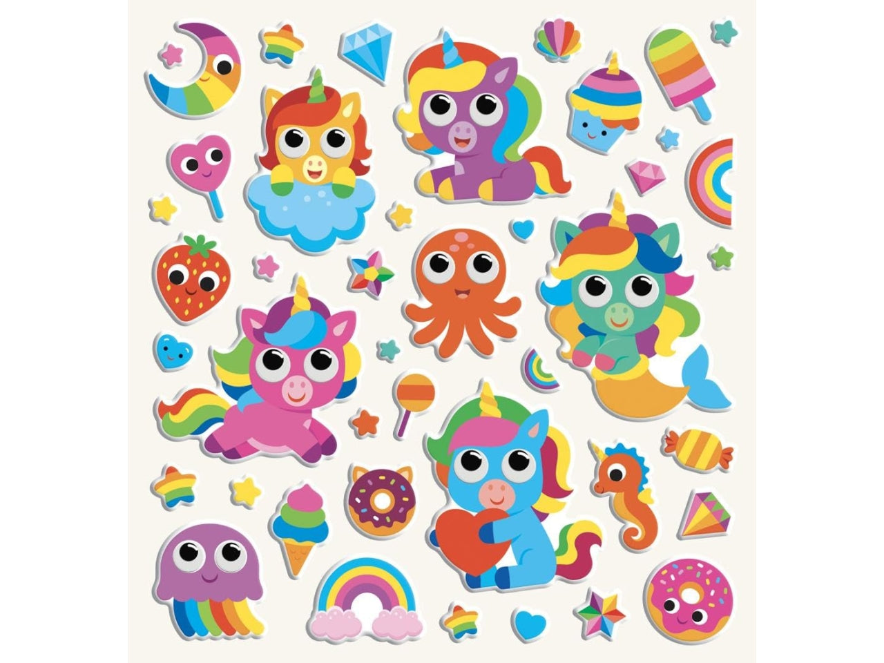 Unicorni occhietti spiritosi