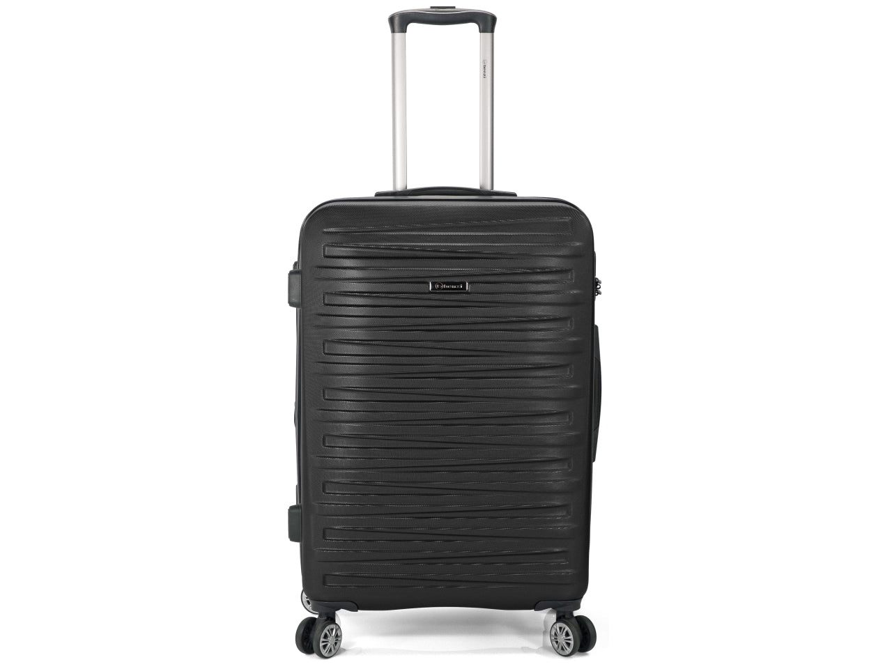 Trolley in abs 55xh.37x20 cerniera per estendere la capacita' da 35lt a 39lt con 4 ruote