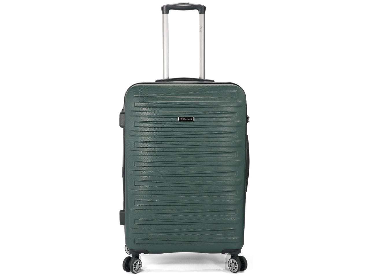 Trolley in abs 55xh.37x20 cerniera per estendere la capacita' da 35lt a 39lt con 4 ruote