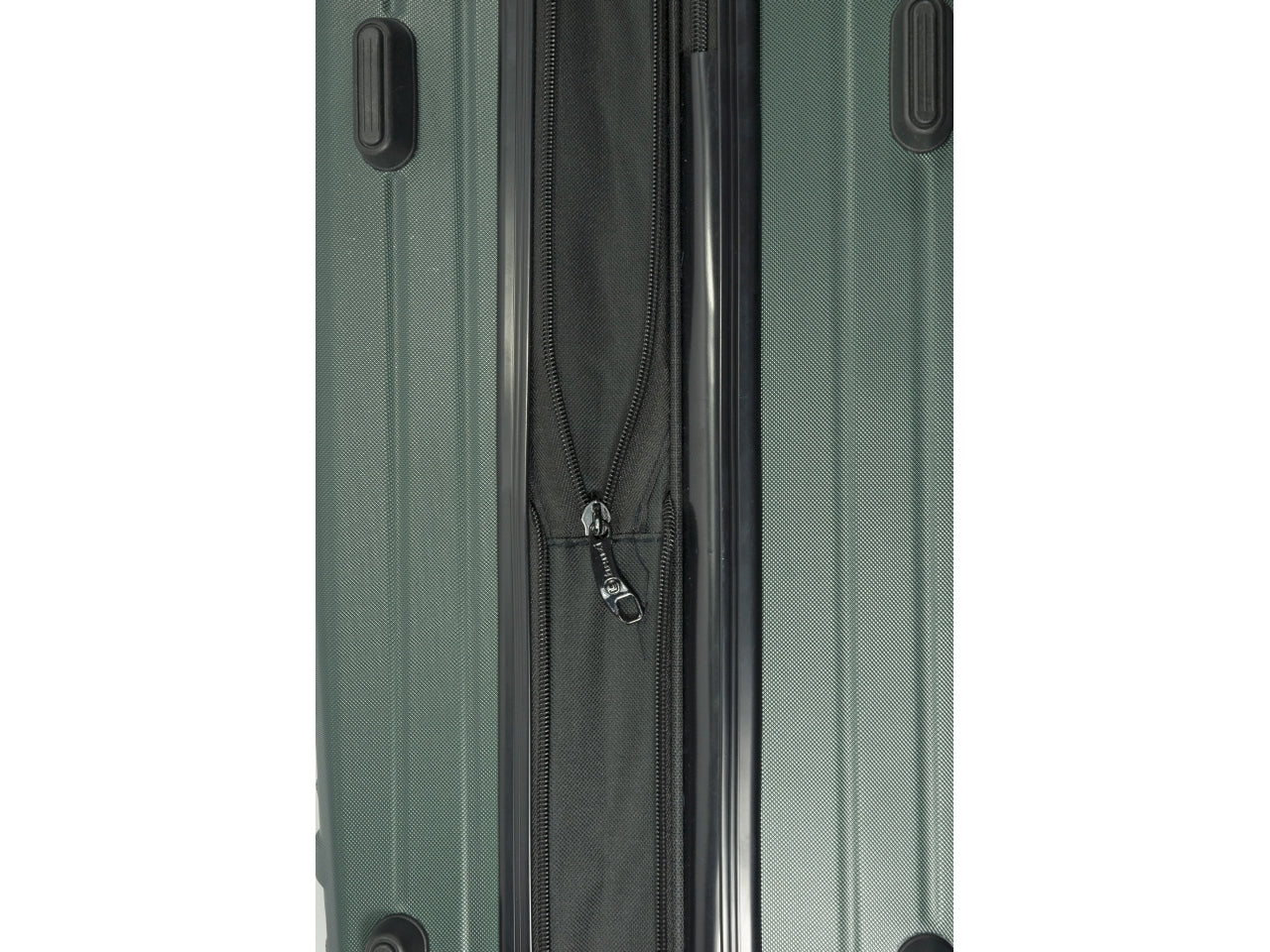 Trolley in abs 55xh.37x20 cerniera per estendere la capacita' da 35lt a 39lt con 4 ruote