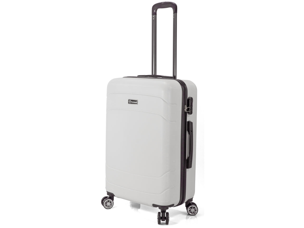 Trolley in abs 55xh.37x20 cerniera per estendere la capacita' da 35lt a 39lt con 4 ruote